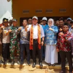 Gubernur Provinsi Sumatera Selatan (Sumsel), Herman Deru, berkunjung ke Desa Siju, Kecamatan Rambutan, Kabupaten Banyuasin, Kamis, 28 Agustus 2025. (foto : WARTADESAKU.ID/AYAS)