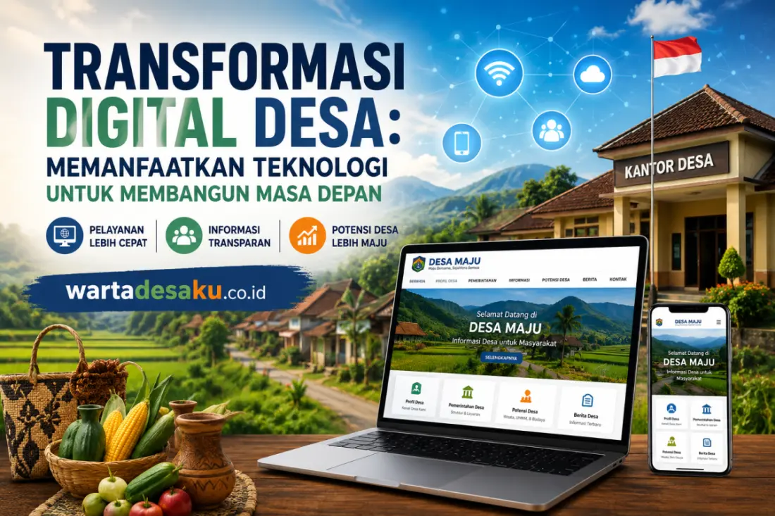 Saatnya Pemerintah Desa Memanfaatkan Teknologi untuk Membangun Masa Depan. (WARTADESAKU.CO.ID/HAIRUDIN)