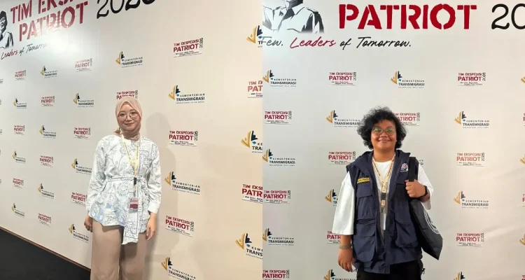 Nabilah Khansa Islam Arsyi dan Debora Angelica Pardede. (foto : transmigrasi.go.id)