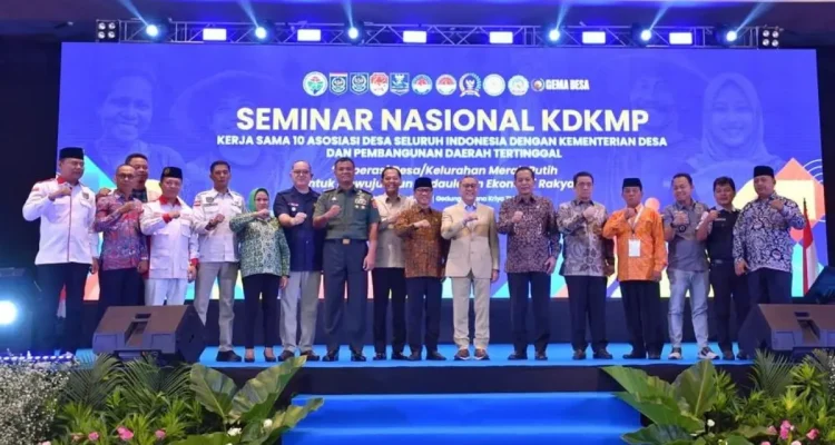 Peserta Seminar Nasional KDKMP di Gedung Sasana Kriya, TMII, Jakarta, pada hari Kamis, tanggal 16 Juli 2026. (foto : kemendesa.go.id)