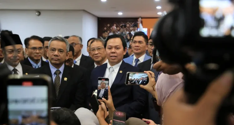 Ketua DPD RI, Sultan Baktiar Najamudin, menegaskan bahwa pertimbangan ini merupakan wujud pelaksanaan kewenangan konstitusional sebagaimana diatur dalam Pasal 23 ayat (2) UUD NRI Tahun 1945. (WARTADESAKU.CO.ID/HAIRUDIN)