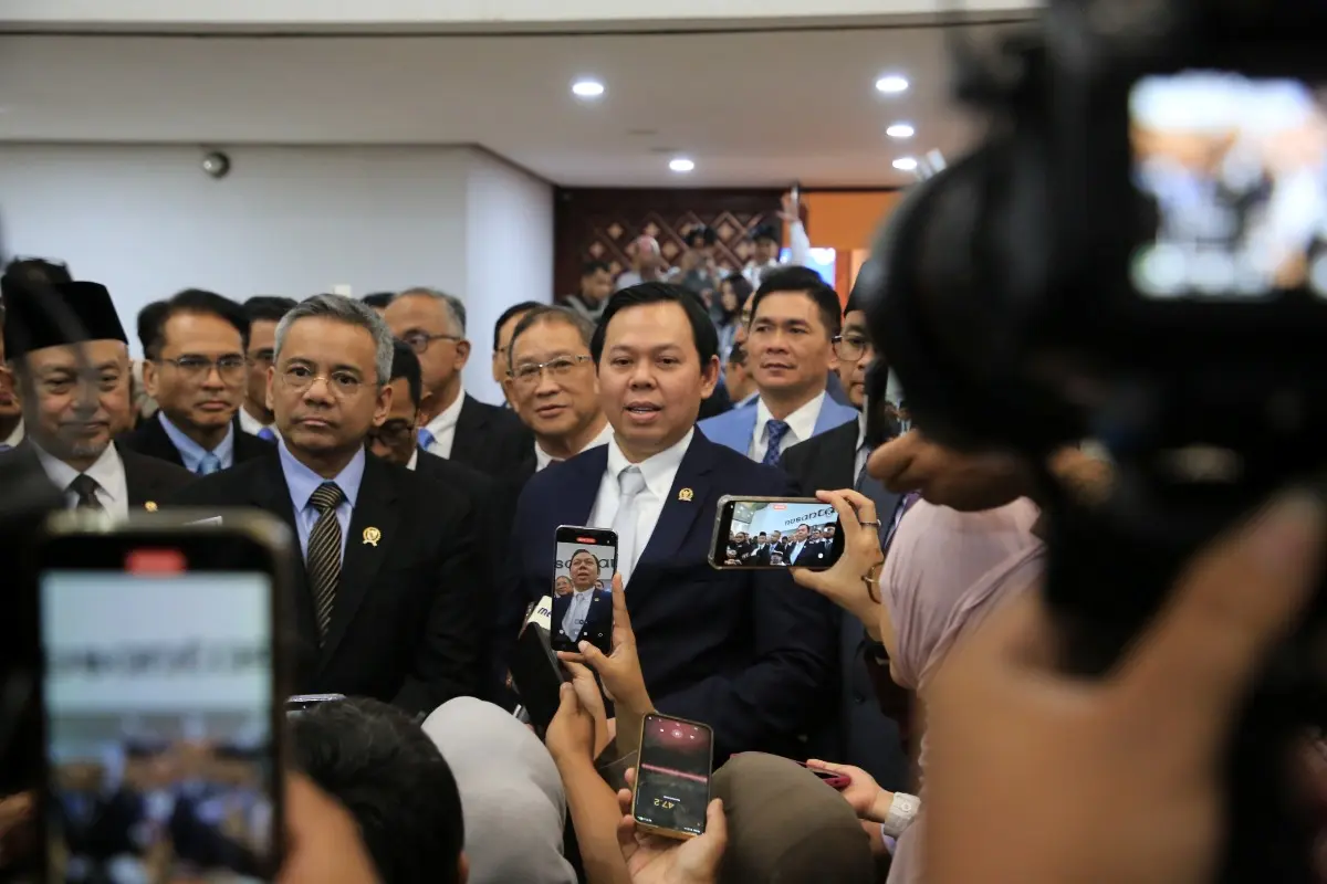 Ketua DPD RI, Sultan Baktiar Najamudin, menegaskan bahwa pertimbangan ini merupakan wujud pelaksanaan kewenangan konstitusional sebagaimana diatur dalam Pasal 23 ayat (2) UUD NRI Tahun 1945. (WARTADESAKU.CO.ID/HAIRUDIN)